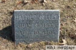 Hattie T Miller