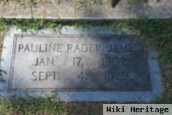 Pauline M. Rader James