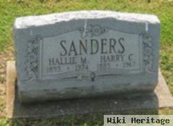 Hallie M Sanders