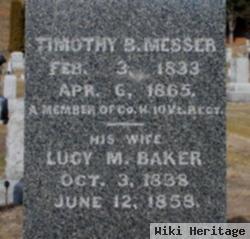 Lucy M Baker Messer