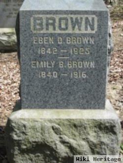 Eben D. Brown