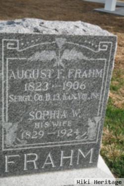 Sophia W. Kroger Frahm