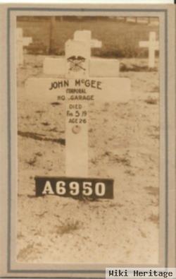 Corp John Mcgee