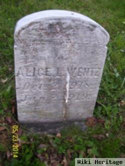 Alice L Wentz