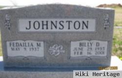 Billy D Johnston