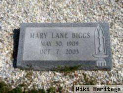 Mary Lane Biggs