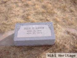 Ollie E. Girvin