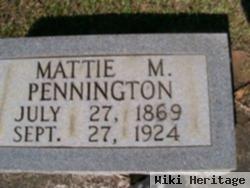 Mattie M. Pennington