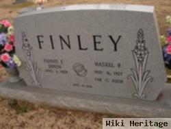 Fannie Elizabeth Dixon Finley