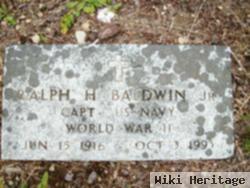 Ralph H Baldwin, Jr