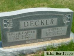 Lester H Decker