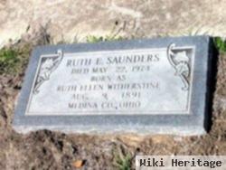 Ruth E Witherstine Saunders