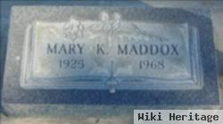 Mary Katherine Sayne Maddox