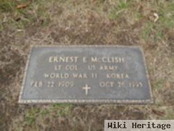 Ernest E. Mcclish