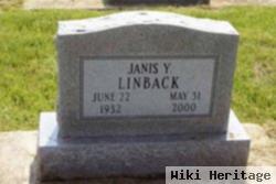 Janis Y Pauley Linback