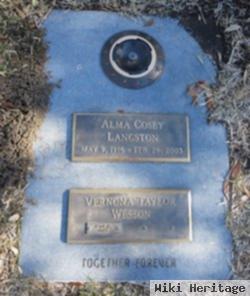 Alma Cosey Langston