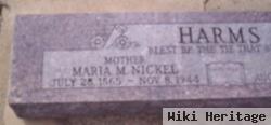 Maria M. Nickel Harms