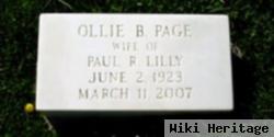 Ollie B Page Lilly