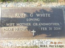 Ruby G Bradshaw White