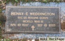 Henry Edward Weddington