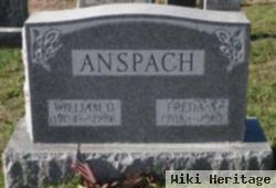 William D Anspach