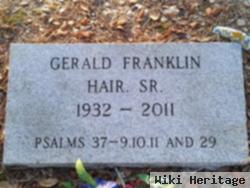 Gerald F Hair, Sr
