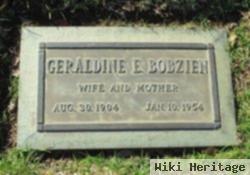 Geraldine E Frazier Bobzien