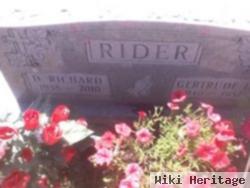 Gertrude L. Bowen Rider