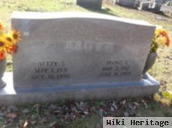 Betty Sue Smith Brown