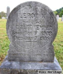 Leroy K Kemper