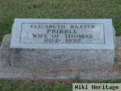 Elizabeth Baxter Pribble