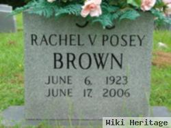 Rachel V. Posey Brown