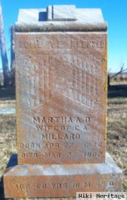 Martha A. Dickenson Millard