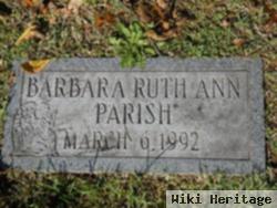 Barbara Ruth Ann Parish