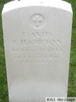David Champion