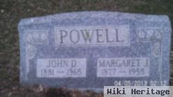 Margeret Jane "maggie" Powell Powell