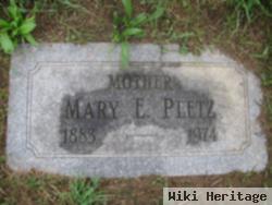 Mary E "mamie" Potteiger Pletz