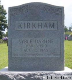 Syble Daphne Kirkham