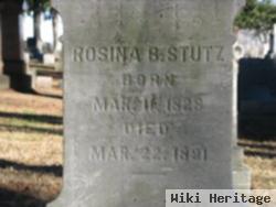 Rosina B Stutz