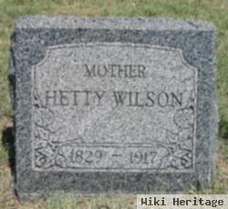 Hetty Wilson