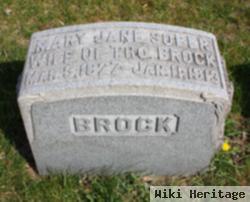 Mary Jane Soper Brock