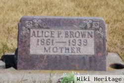 Alice Paulina Downer Brown