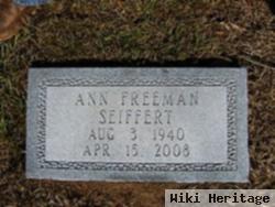 Ann Freeman Seiffert