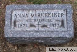 Anna M. Baerchek Ruediger