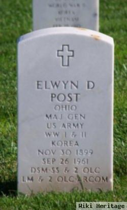 Elwyn Donald Post