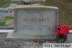 John A Mcadams