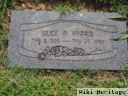 Ulice A. Harris