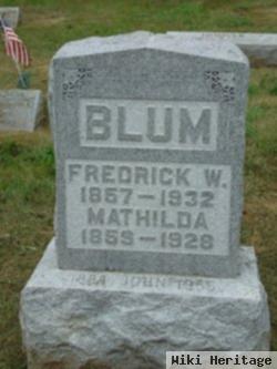 Fredrick W. Blum