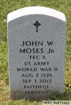 John W Moses, Jr