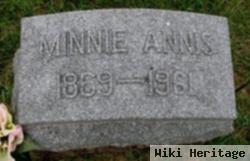 Catherine W "minnie" Annis